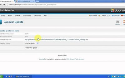 solucionar: error the archive file is corrupt truncated or archive parts are missing joomla update