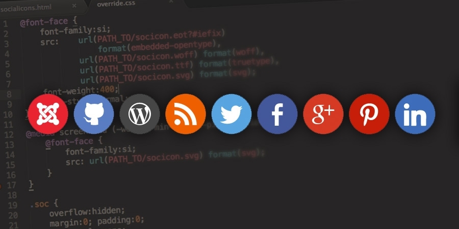 La forma más fácil de crear íconos sociales independientes de múltiple resolución